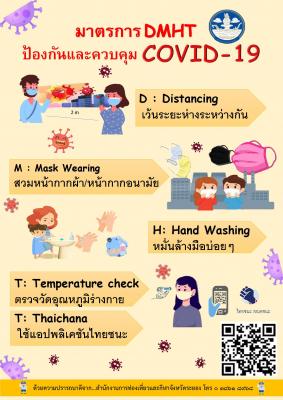 มาตรการ DMHT ป้องกันและควบคุม COVID-19